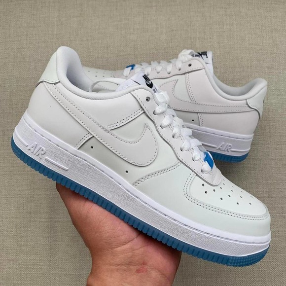 tenis nike air force 1 low uv reactive swoosh